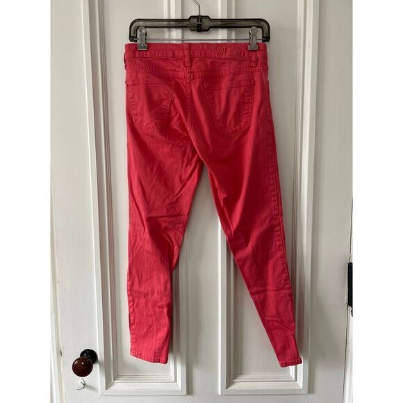 Kut from the Kloth coral Merrilynn ankle skinny pants 2 - Picture 2 of 5